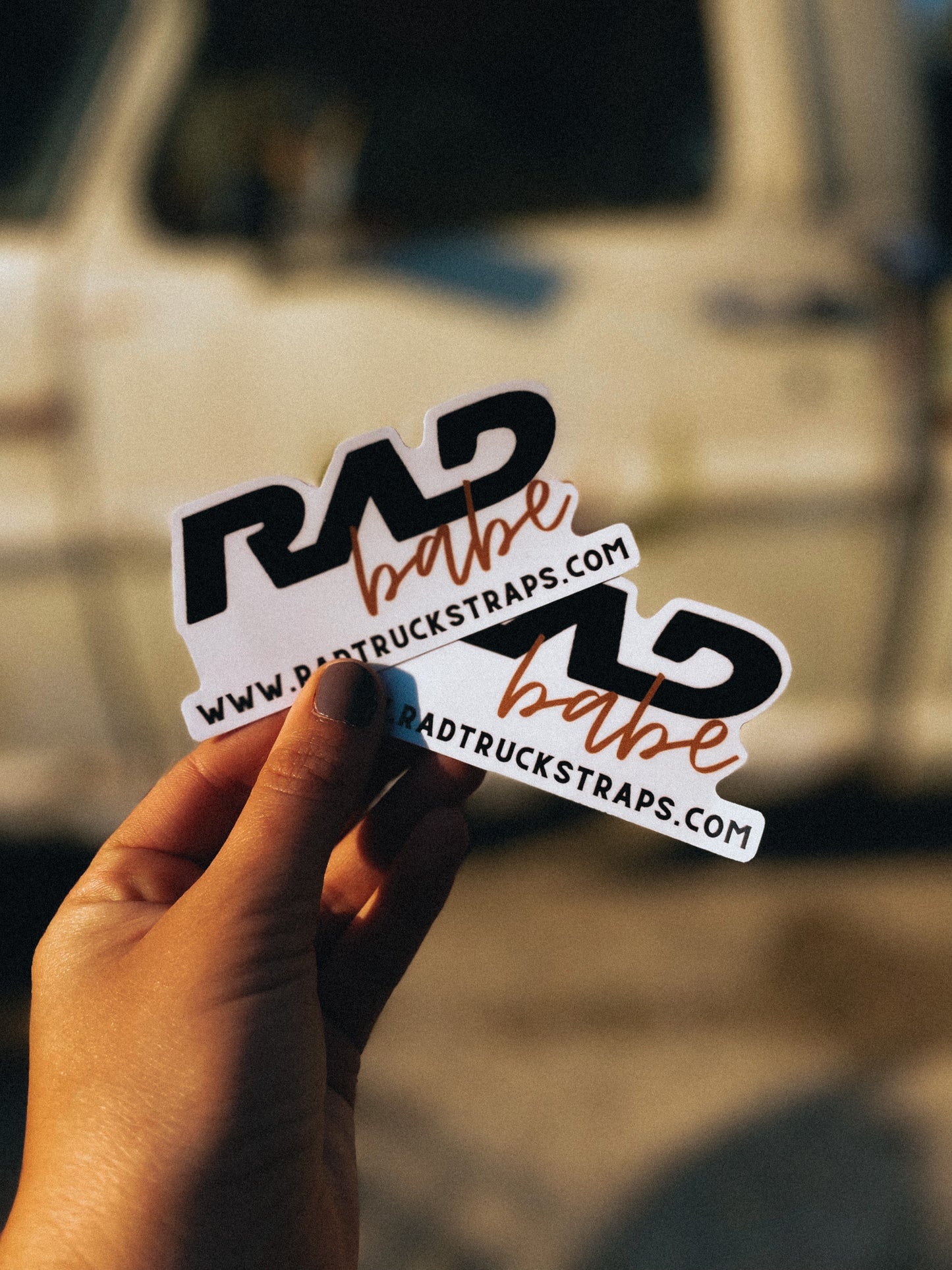 “RAD babe” Sticker