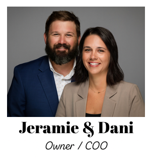 Jeramie and Dani, founders of RAD Truck Straps