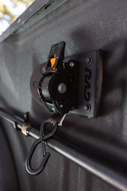 RAD Truck Straps installed in Ford F-150 truck bed — DOT certified, US made
